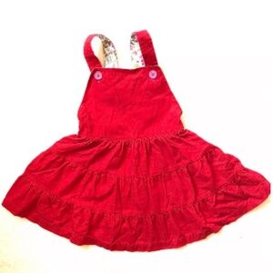 Mini Boden Corduroy Pinafore Dress (4-5y)